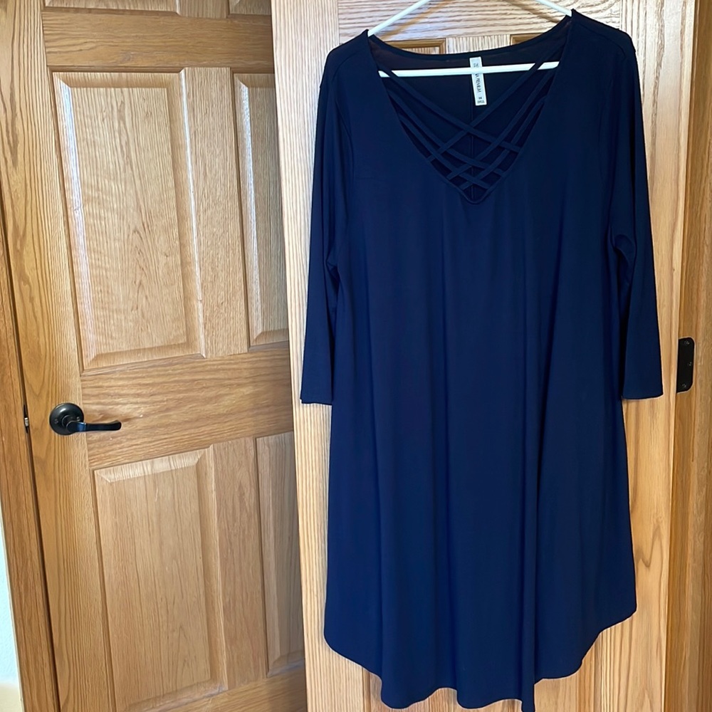 Navy Blue Dress
